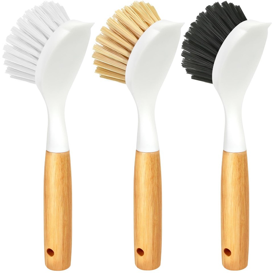 Dish Brush Set With Bamboo Handle suppliers