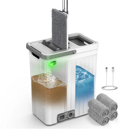 Súprava mopu a vedra s automatickým čerpadlom